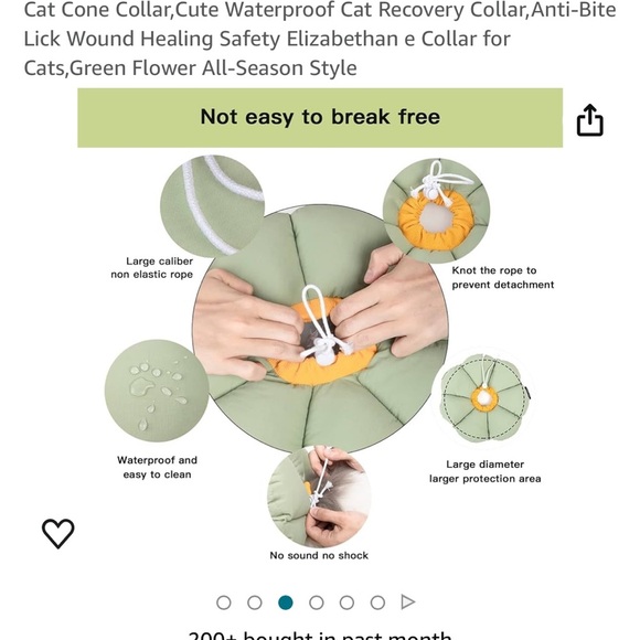 Cat cone collar - Picture 5 of 5